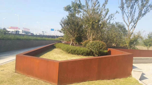 卢龙耐候钢挡土墙